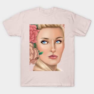 Mother Nature | Flower Crown Elf Painting T-Shirt